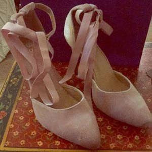 Pink heels